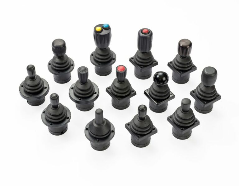 APEM-joysticks-single-speed-control