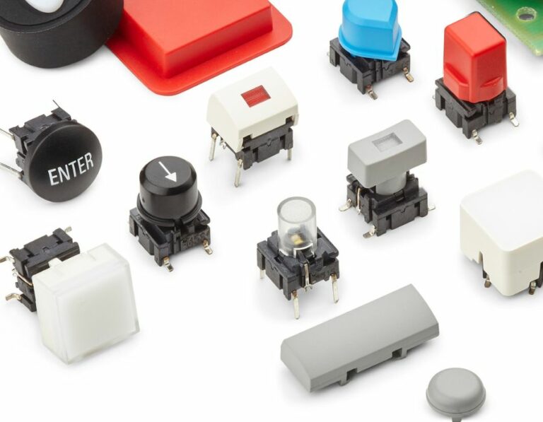 Metal dome switches