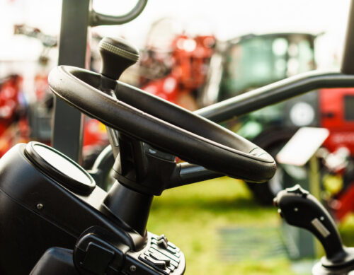 Joysticks are now a common site in the cabs